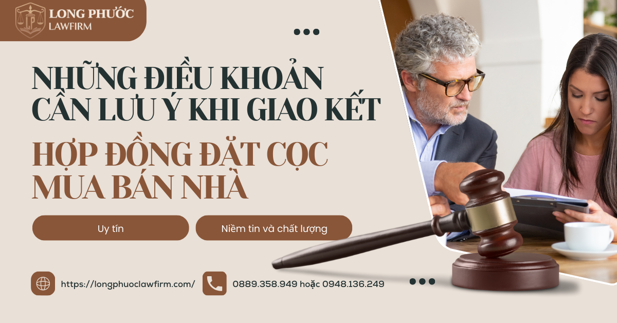 giao kết Hợp đồng đặt cọc mua bán nhà