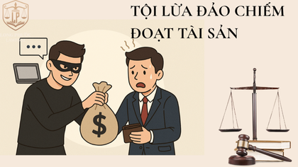 tội lừa đảo chiếm đoạt tài sản