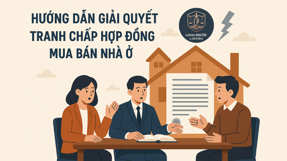 Hướng dẫn giải quyết tranh chấp hợp đồng mua bán nhà ở